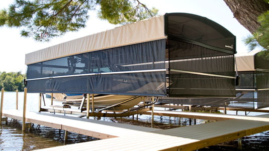 ShoreStation 4000lb 120 wide Manual Boat Lift