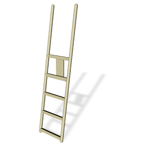 Adjustable 5 Step Ladder