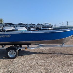 2025 MirroCraft 4650 14ft Utility Boat Including Mercury 20HP and Trailer