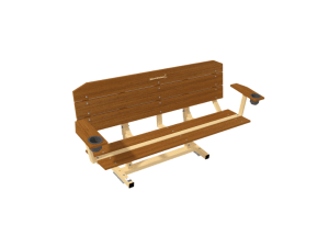 ShoreStation 4' Wide Dock Bench