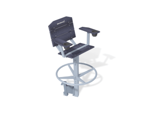 Swivel Dock Chair with Footrest