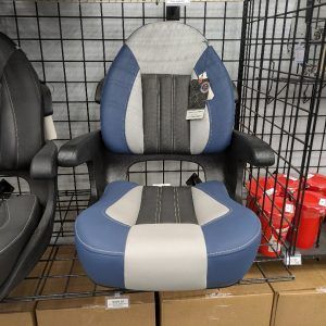 ProBax Captain's Boat Seat (Blue/Gray/Carbon)