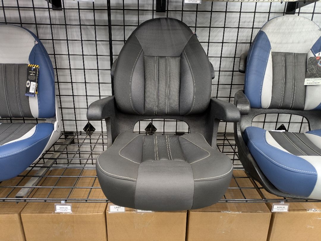 ProBax Captain's Boat Seat (Blue/Gray/Carbon) - Image 2