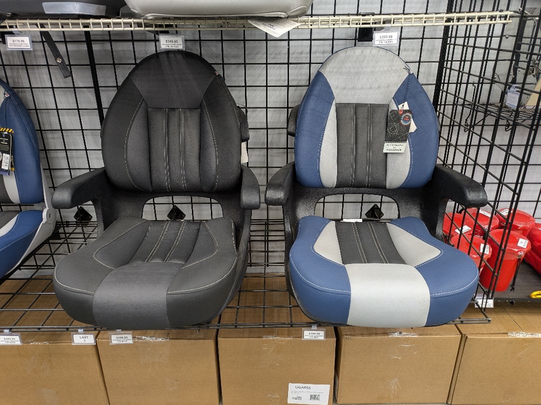 ProBax Captain's Boat Seat (Blue/Gray/Carbon) - Image 3