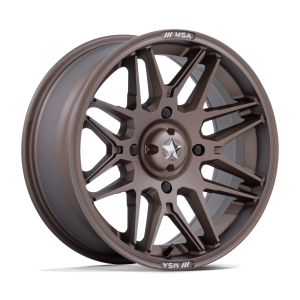 MSA Radar UTV Rims 15" 5-bolt (Bronze)